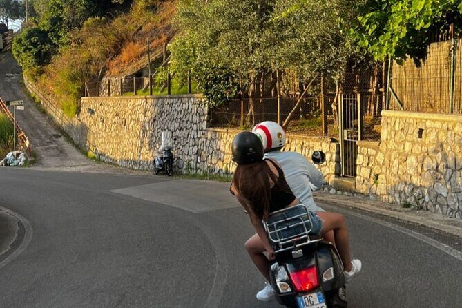 Sunset Amalfi Coast Vespa Tour With A Local - Stop 3: Praiano for quieter streets and sunset mood