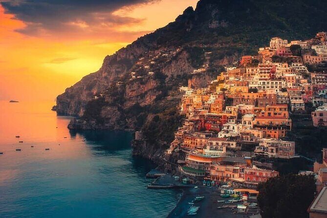 Sunset Tour in Positano and Amalfi from Sorrento by car - Positano for 1 hour 30 minutes: walking the stairways, shopping, and finding your rhythm