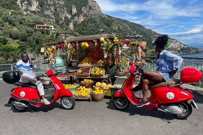 Vespa Tour of Amalfi Coast Positano and Ravello - Praiano and Positano: Where the Coast Turns Into a Photo Machine